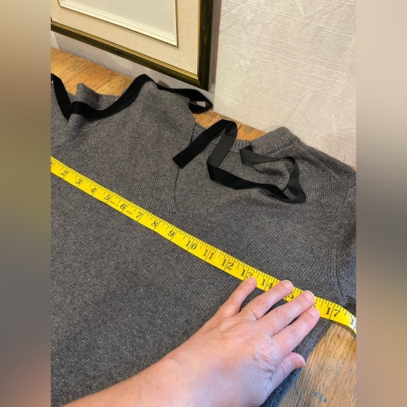 🖤 MICHAEL Michael Kors Knit Sweater Dress with Back Tie – Size S - Picture 6 of 9